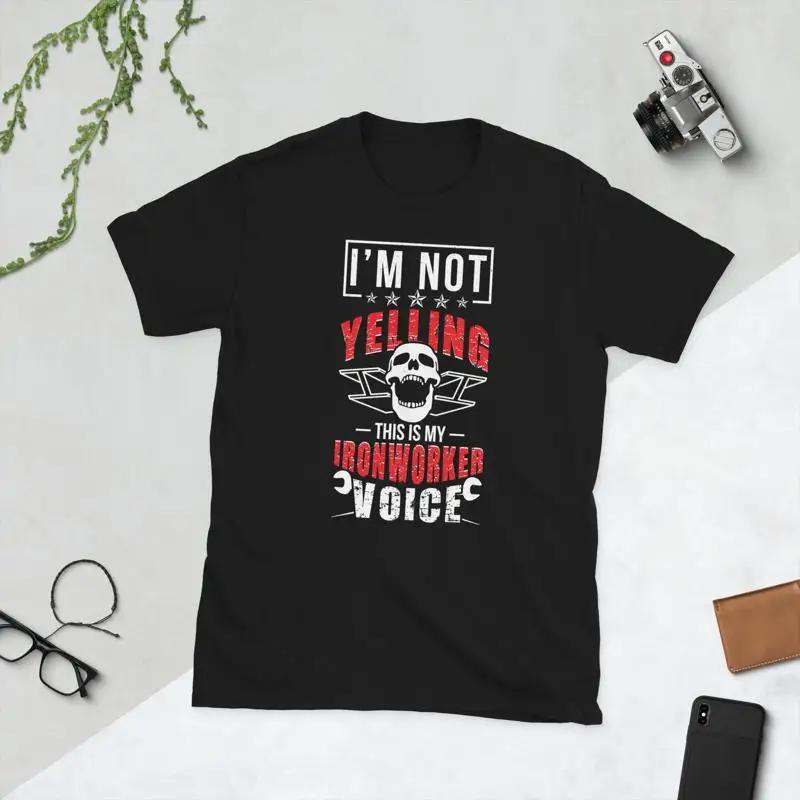 Funny Ironworker Voice Ironwork Ironworkers T Shirt S разноцветный