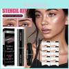 Jaysuing Eyebrow Stamp Set For Effortless Makeup Natural Waterproof Smudge Proof Eyebrow Cream