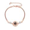 100 Languages Sunflower Projection Bracelet - Simple, Versatile Jewelry for Women