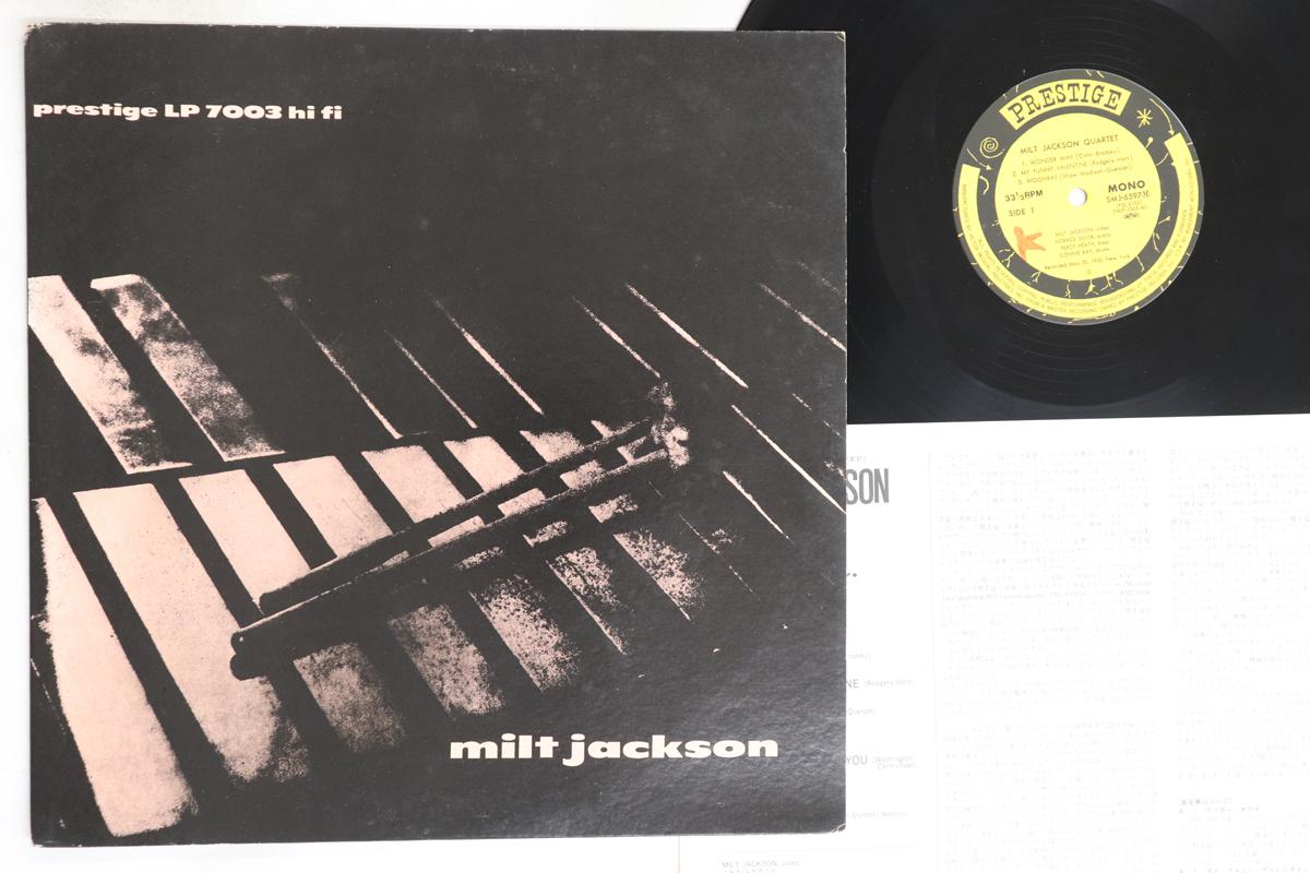 

LP Пластинка MILT JACKSON - Milt Jackson Quartet SMJ6597M PRESTIGE 1979 Япония Джаз Б/У