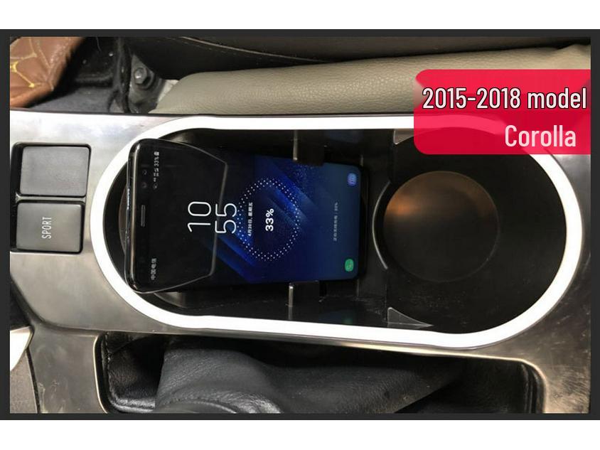 מטען אלחוטי לרכב Toyota RAIZE: טעינה מהירה באינדוקציה לטלפונים
