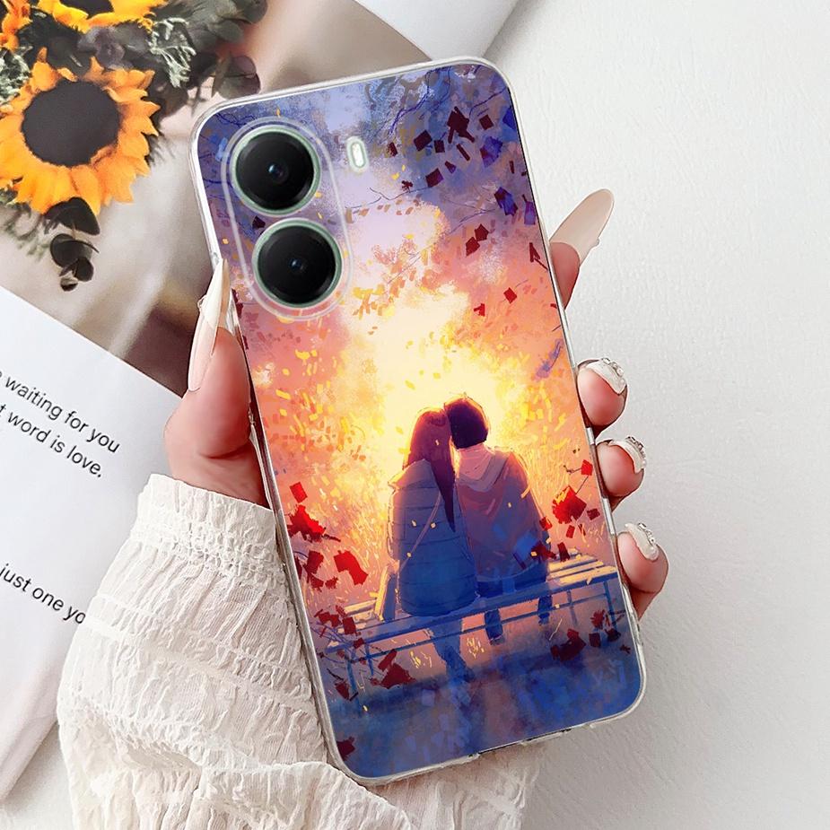 For Xiaomi Poco X7 Pro 5G Case Stylish Painted Cover Clear Silicone Phone Case For Xiaomi Poco X7 PocoX7 Pro X7Pro 5G Soft Shell