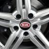 4 Stück Auto-Emblem Radnaben-Center-Aufkleber Zubehör für KIA EV6 Sorento Niro Stinger Ceed Carnival K5 K9 Soul Carens VQ Cadenz