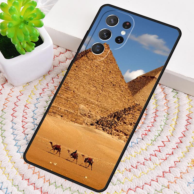 Egypt Pyramids Phone Case for Samsung Galaxy note 10 pro S26 Ultra S23 S24 FE S25 S21 S22 PLUS shockproof Cove