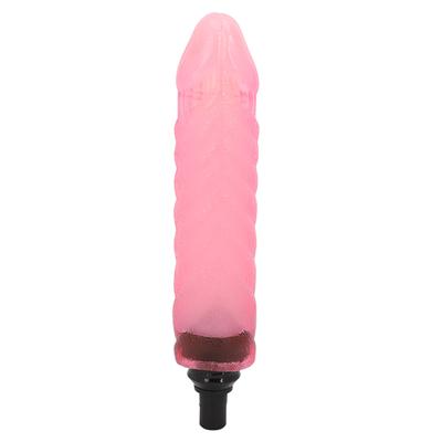 Silikon-Massagepistole, wasserdicht, Zubehörkopf, Massagepistole, Ersatzkopf, Rosa, 120 mm bis 130 mm