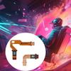 2Pcs/set Microphone Flex Ribbon Cable for PS5 V3 Game Controller Reliable Flexible Cable Flat Cord Improved Performance