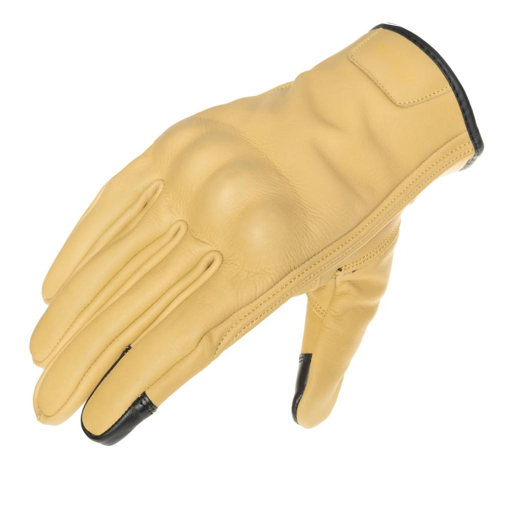 Komine Protect Leather Gloves for Motorcycles Protective Leather Gloves GK-862 (Spring, Summer, Autumn) -