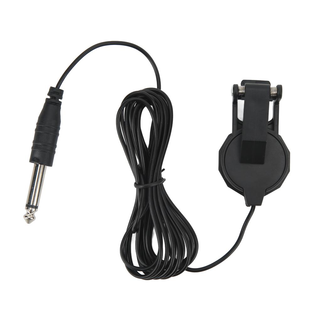 Kunststoff Tonabnehmerklemme Freie Öffnung Tonabnehmerclip Akustisches Saiteninstrument Schalllochklemme