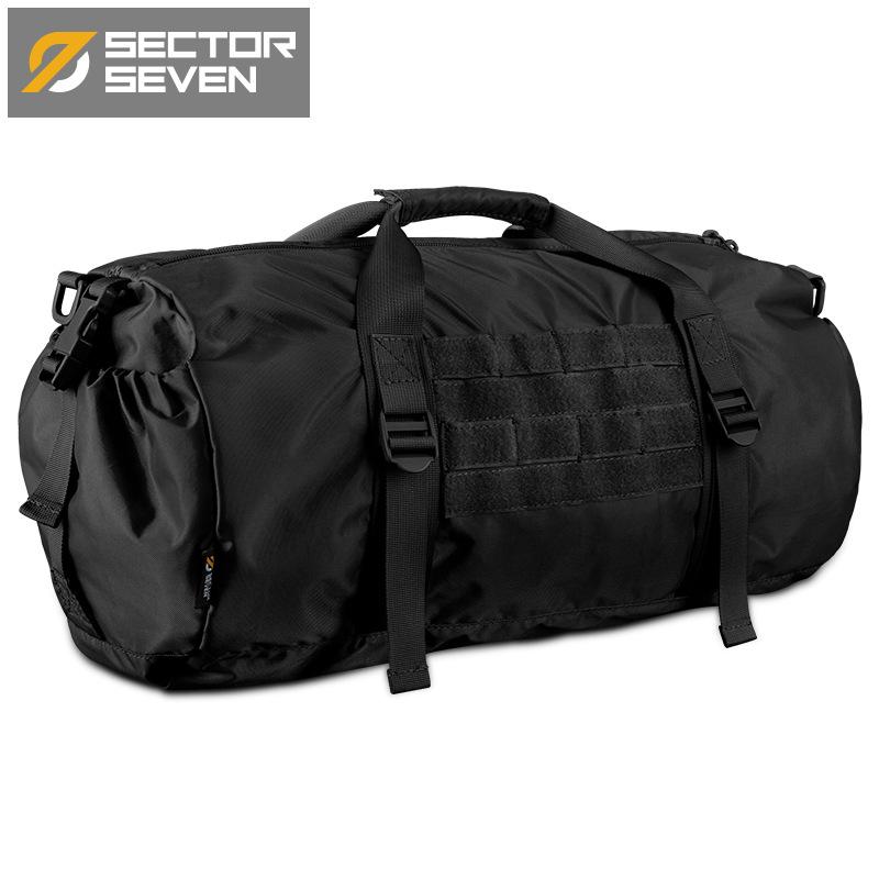 District 7 Puffer Fish Tactical Bucket Crossbody Bag for Sports, Travel, or Business