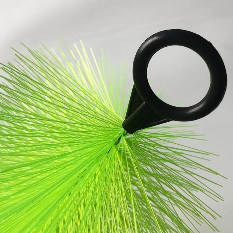 Pack of 10 Fish Pond Filter Brushes Corrosion Resistant Efficient Cleaning Brush for Fishtanks Pond Pool Maintenances