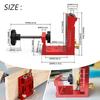 Pocket Hole Jig Kit Two Hole Wood Jig System Kit with Drill Guide and Step Drill Bit Woodworking Hole Punch Carpentry Tools