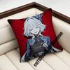 Genshin Impact Furina Throw Pillow Case Sham 45X45Cm 35X35Cm Square Home Pillowcase Cushion Cover