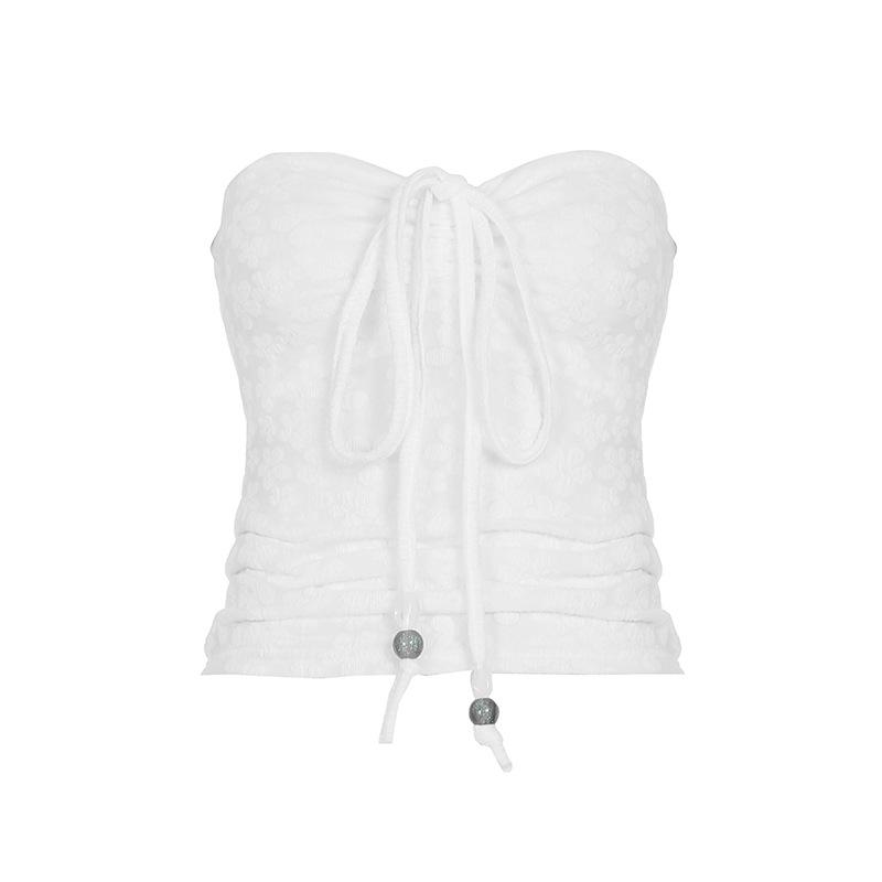 

Сладкий костюм в стиле морского отдыха для женщин, эластичные бретели, облегающий талию и стройнящий, топ на бретелях, длинная юбка с цветочным принтом S