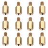 2025 Trend 50 Pcs PC PCB Motherboard Brass Standoff Hexagonal Spacer M3 7+4Mm