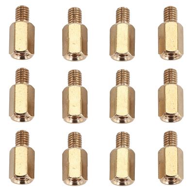 2025 Trend 50 Adet PC PCB Anakart Pirinç Standoff Altıgen Ara Parça M3 7+4Mm