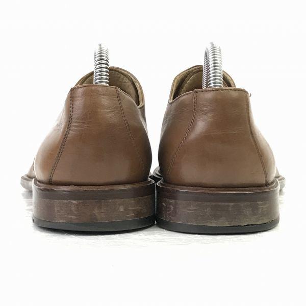 Lorens Spain Leather McKay U-Tip Brown Dress Shoes 25.5