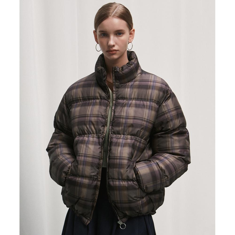 

NICKNICOLE MIX FLOW PUFFER PADDINGBROWN