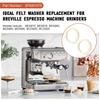 Felt Washer Lower Burr BES870XL for Breville Espresso Machine Grinders, SP0001575 Replacement Accessories for Breville Barista Express