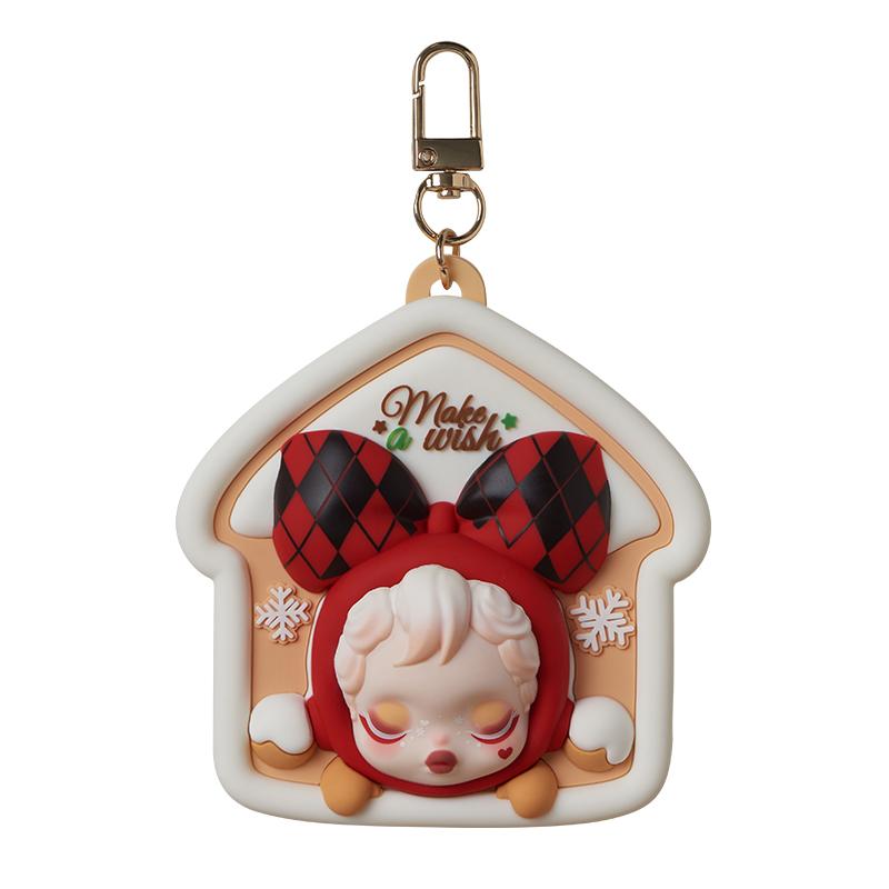 New POP MART SKULLPANDA Wish Time Collection Earphone Case Trend Based Products PPMT-2411-0006