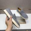 BC Man's Shoes 2023 Autumn New Real Leather Flats WithCasual Solid Mens Loafers
