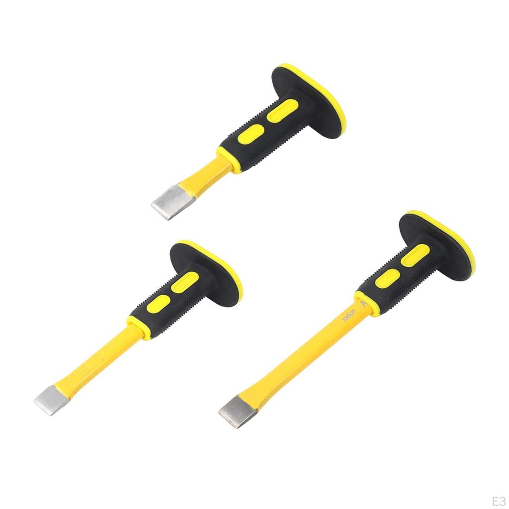 Masonry and Rock Tool High Hardness Multifunctional Manual Flat Chisel for Mortar Concrete