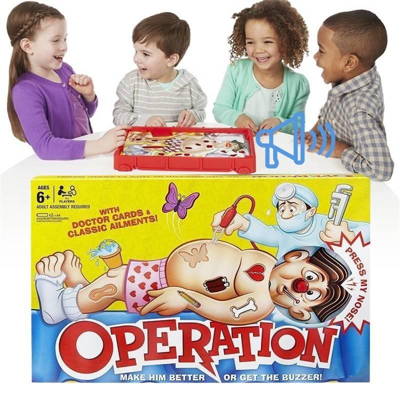 Classic Operation Game Interactive Santa Claus Toy With Fun Music And Sounds