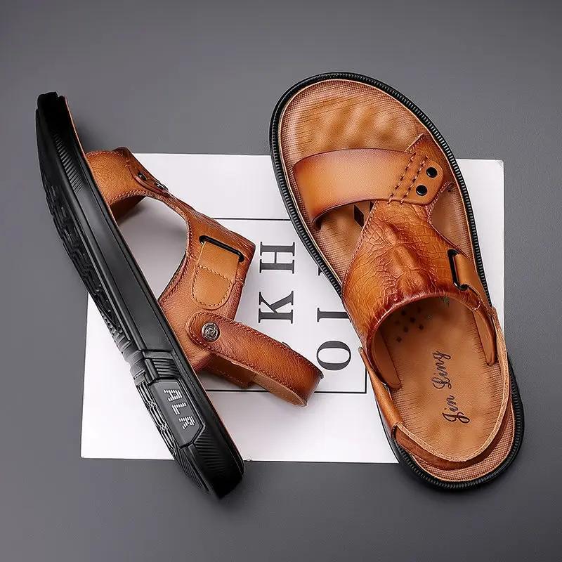 Men's Sandal Height Eva Male Shoe New Design 2024 With Platform Luxury H Big Size Cheap Clearance Korean Style Descount V Sale