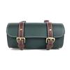 Motorcycles Handlebar Bag Saddlebag, Leathers Handmade Motorcycles Fork Bag Roll, Durable Storage Tool Pouch with Straps