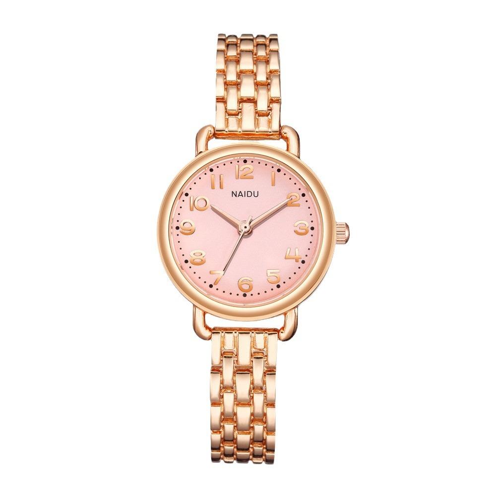 Stylish And Simple Thin Strap, Digital Face Quartz Bracelet Watch, Women'S Metal Chain, Small Women'S Quartz Watch