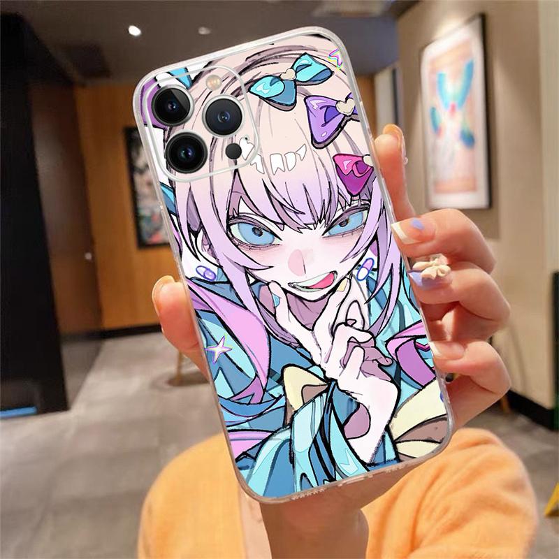 Needy Streamer Overload Kangel Transparent Case For iPhone 17 16 15 Promax Phone Case iPhone 14 13 Pro Plus Air Silicone