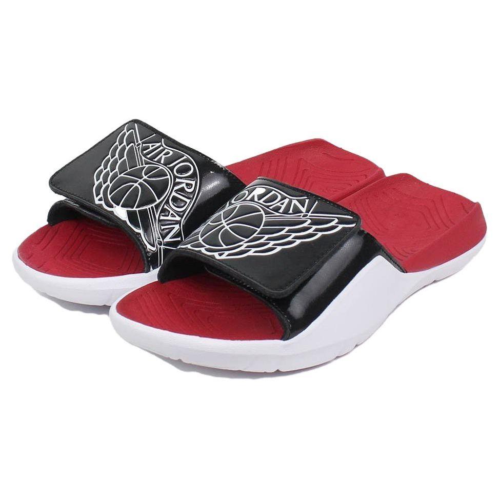 Jordan Hydro 7 Simple Comfortable Slide Sandals Women Footwear Black Red White Aa2516-001