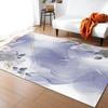 Turquoise Marble Lattice Textured Carpets for Living Room Household Bedside Rug Sofa and Coffee Table Blanket Office Floor Mats