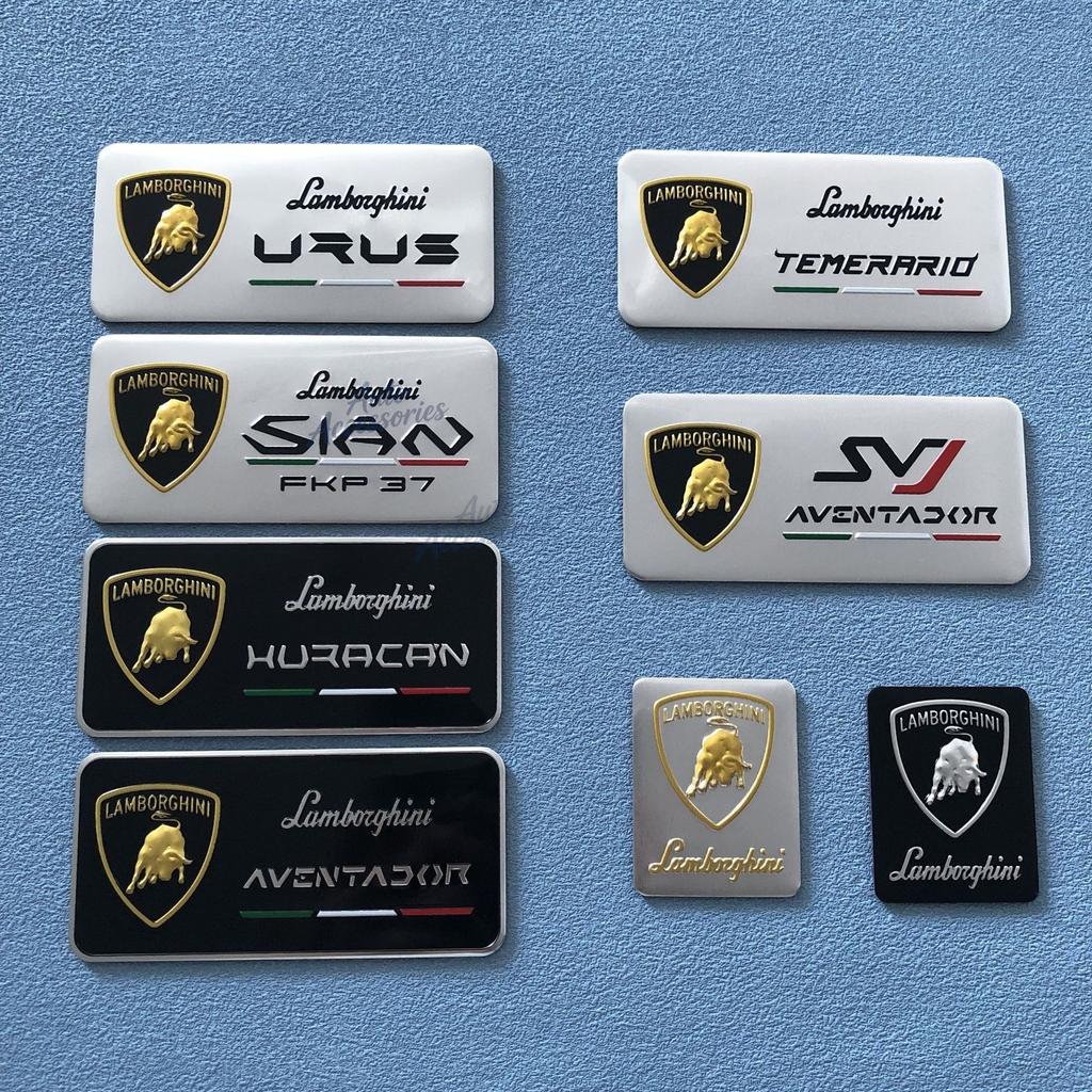 Adesivo Distintivo Decalcomania Personalità in Alluminio per Carrozzeria Auto Per Lamborghini LP570 LP610 Urus LP770 EVO Gallardo Aventador Huracan Premium