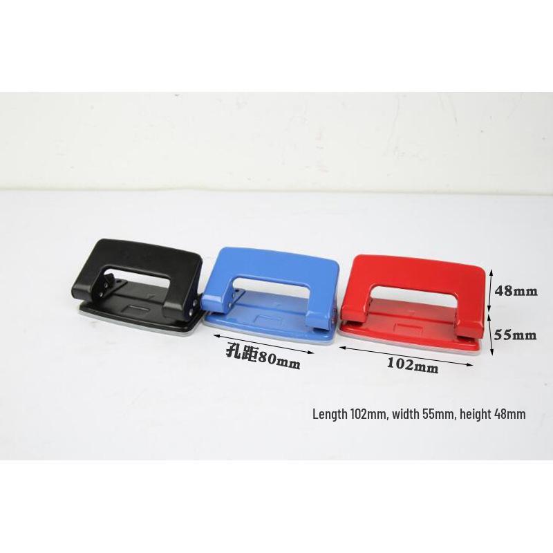 Chenshi Effort-Saving Handheld Metal Hole Punch - Office & Student Use