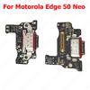 Charge Board For Motorola Edge 50 Pro 40 Neo 30 Fusion Ultra 20 Lite Charging Port Usb Connector Dock Plate Socket Phone Parts