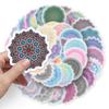 50 Mandala Doodle Retro Creative DIY Waterproof Stickers for Phone Cases and Luggage