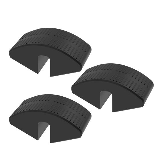 1/2/3Pcs Dorm Bed Ladder Foot Support Loft Beds Plastic Step Pad with Anti-Slip Surface Snap-On College Bunk Bed Ladders Foot Saver Step Cushion