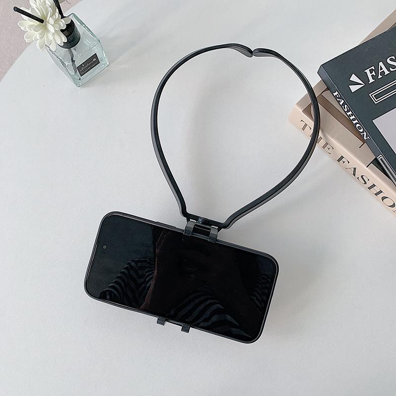 Nackenhalterung Fauler Handyhalter Für iPhone 16 15 14 13 Pro Max Samsung Xiaomi Outdoor Erste-Winkel-Vlog-Aufnahme Selfie-Halterung