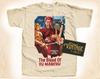 The Blood of Fu Manchu T-Shirt Tee Natural Vintage Cotton Movie Poster Beige All Sizes S M L XL 2X 3X 4X 5X