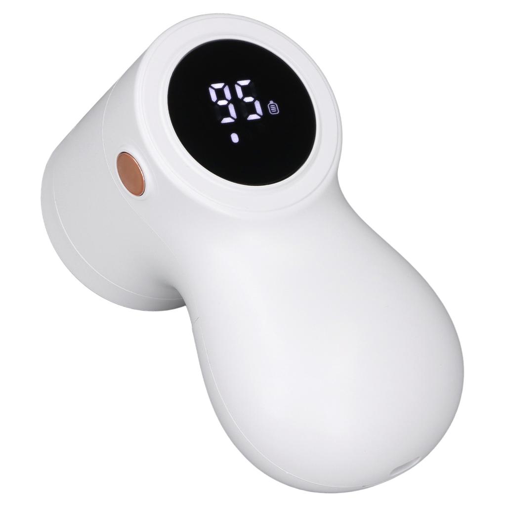 Electric Fabric Shaver Lint Remover 3 Speeds Digital Display Rechargeable Portable Sweater Defuzzer