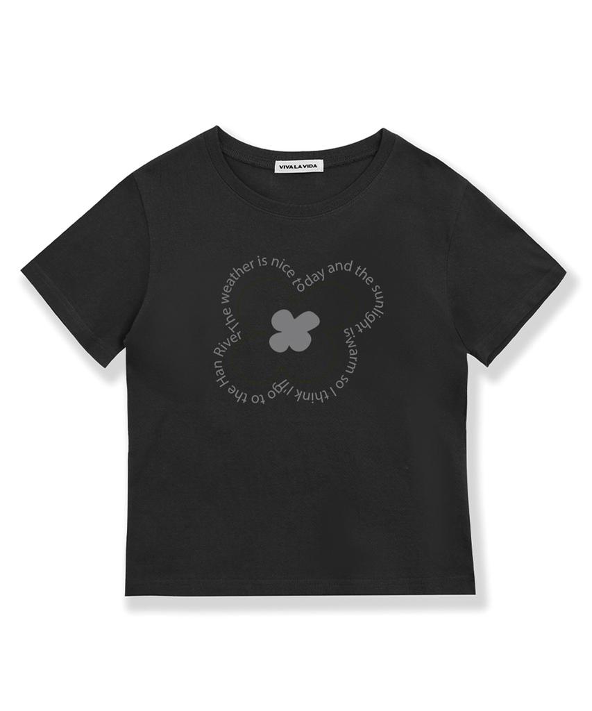 Bibalabida Shine Crop Short Sleeve T-Shirt