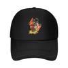 Cartoon Cat Fun Comic Art Design Mesh Baseball Cap