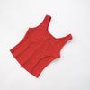 Europäisches & Amerikanisches Mode Schlankes Ärmelloses Reißverschluss Tanktop mit Eng Anliegendem Shorts Set