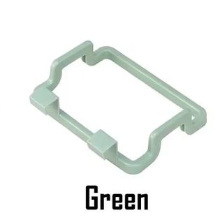 1 Pcs Trash Rack Storage Garbage Bag Holder Cupboard Door Garbage Rubbish Bag Cabinet Hanging Trash Rack Kitchen Orgnizer