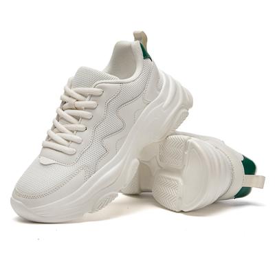 Fashion Fujeak Plus Size Casual Platform Shoes Trendy Women's Sneakers Non-slip Footwear Breathable Mesh Shoes Jogging Sports Shoes