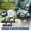 PYKES PEAK Fishing Tackle Run Gun 2 5 Waterproof Large 6 Fishing Shoulder Large Bag, Bag, & Bag, Sizes, Colors, Zipper, Capacity, Carabiners, Bag,