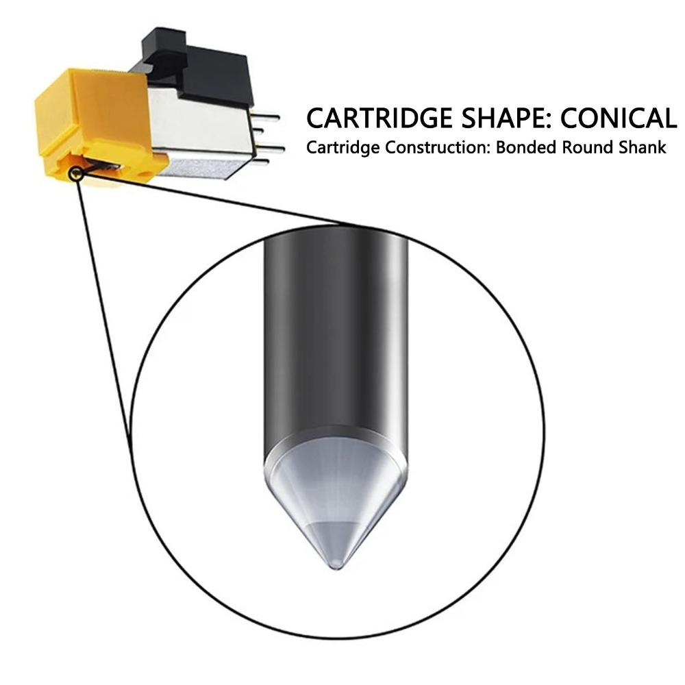 For AT91 Turntable Cartridge Dual Moving Magnet Record Player Cartridge Home Music Listening