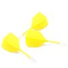 CUESOUL ROST T19 Shaft Integrated Flight Big Wing Shape Yellow with white Ice Shaft set - 3-piece (CS-AK577L)