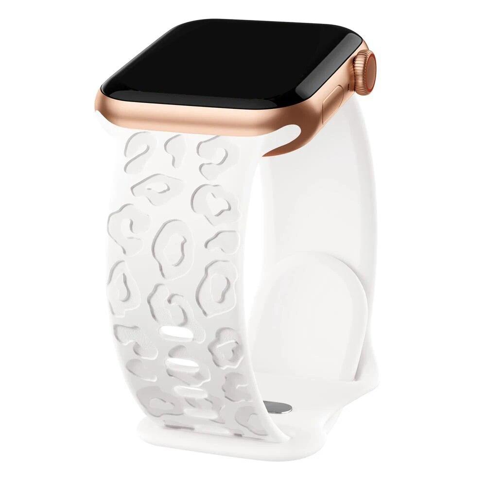 Λουράκι για Apple Watch Band 45mm 44mm 42mm 41mm 40mm 49mm 40 mm Χαραγμένο βραχιόλι correa iwatch series ultra 2 9 7 se 3 6 8 5 4