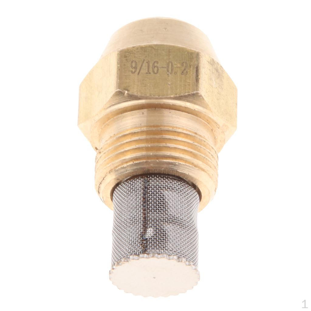 

Высокопроизводительная латунная форсунка для масляной горелки с фильтром для котлов/водонагревателей/масляного топлива